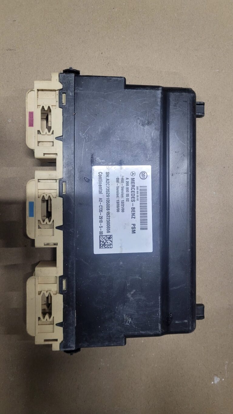 2014-2020 W213 Koltuk Konforu Beyni OEM: A2139002713