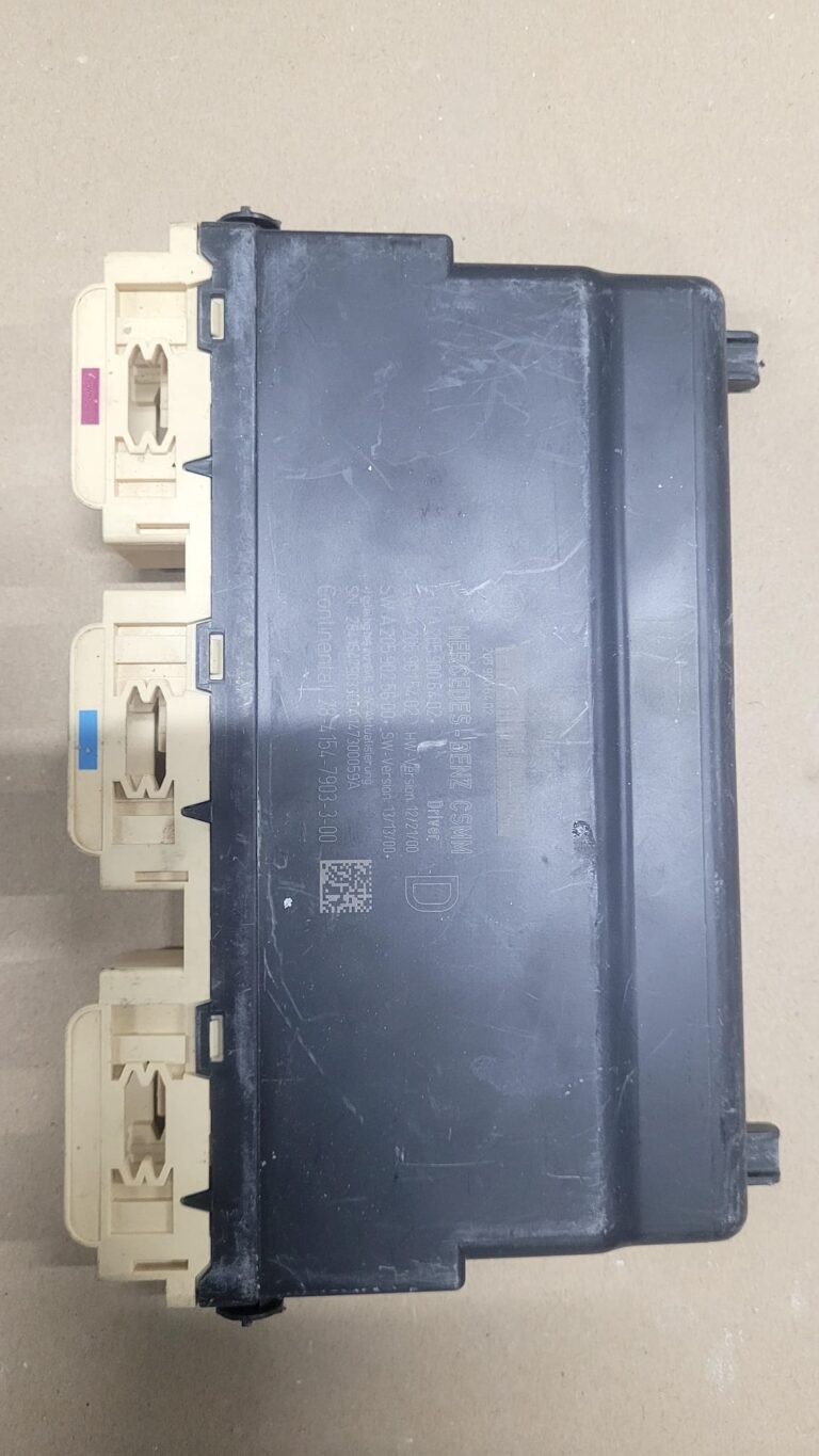 2014-2020 W213 Koltuk Konforu Beyni OEM: A2139002713